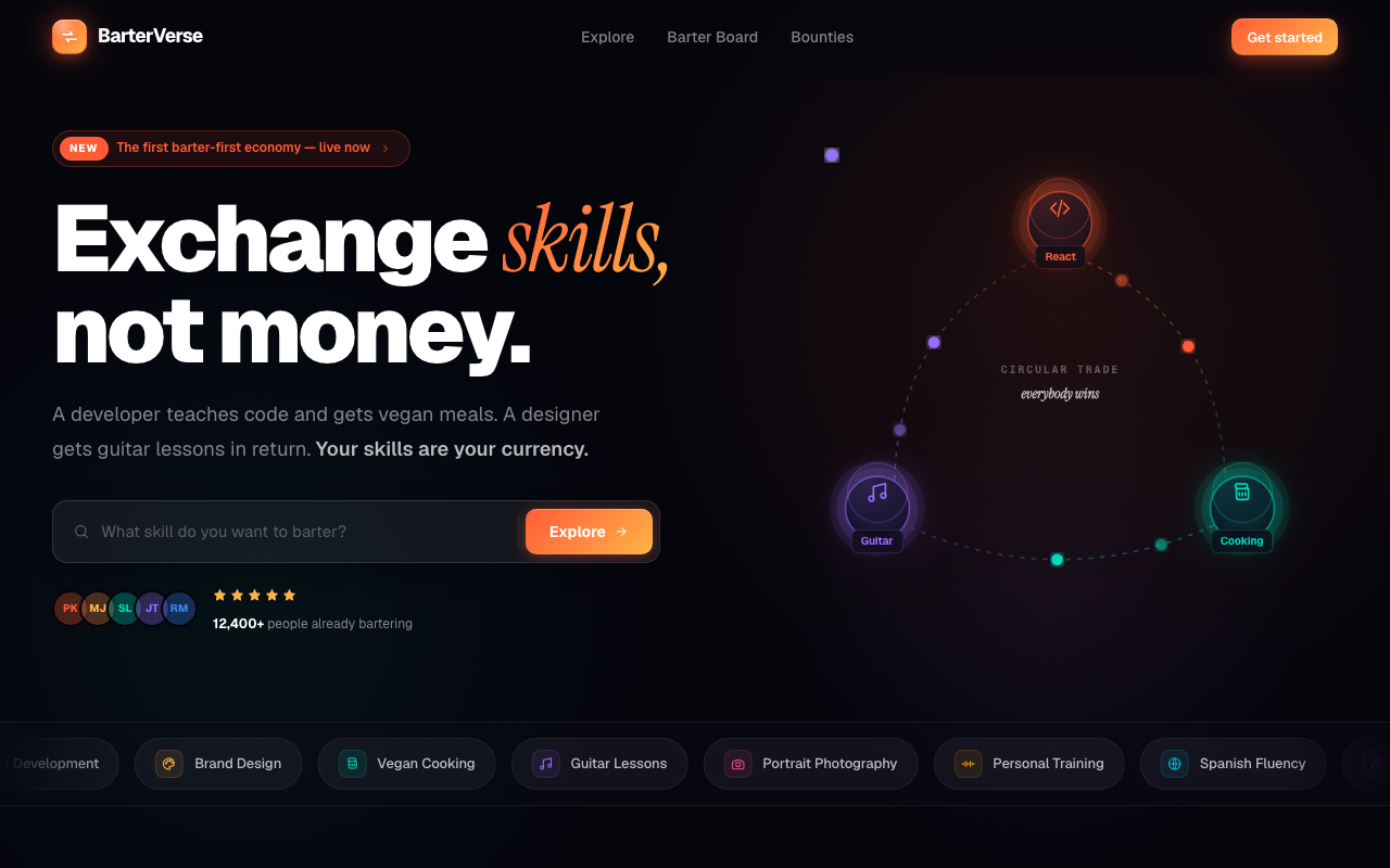 BarterVerse screenshot