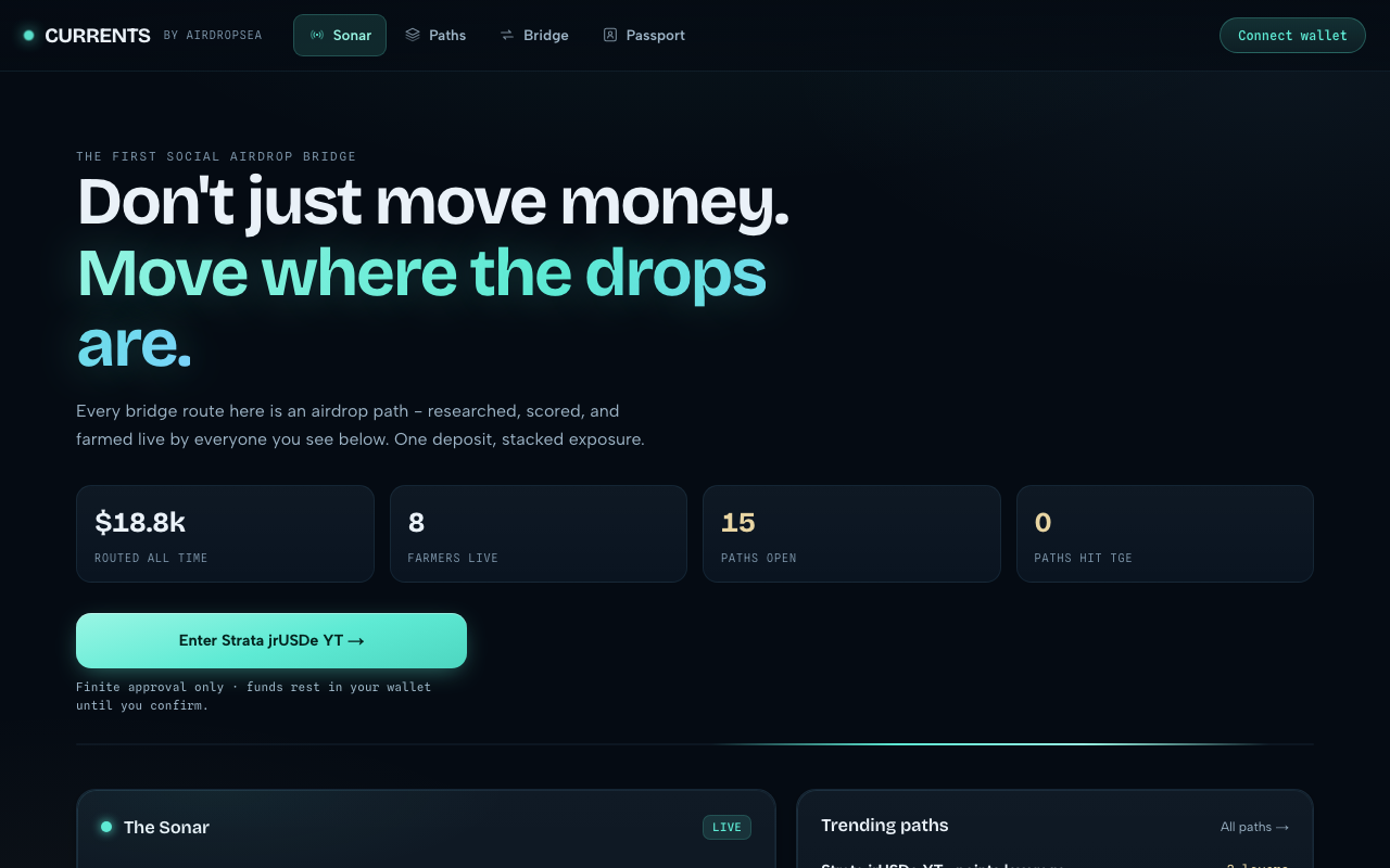 Currents screenshot