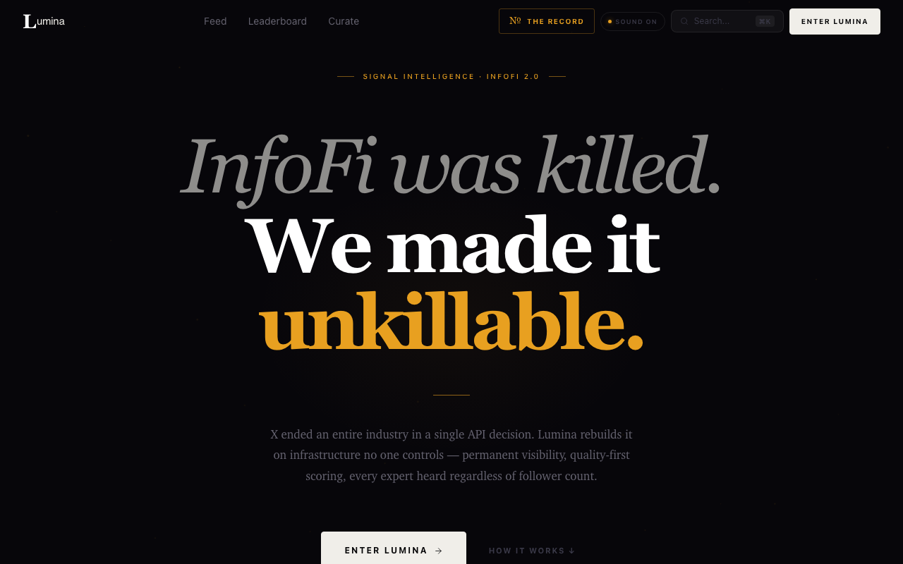 Lumina screenshot