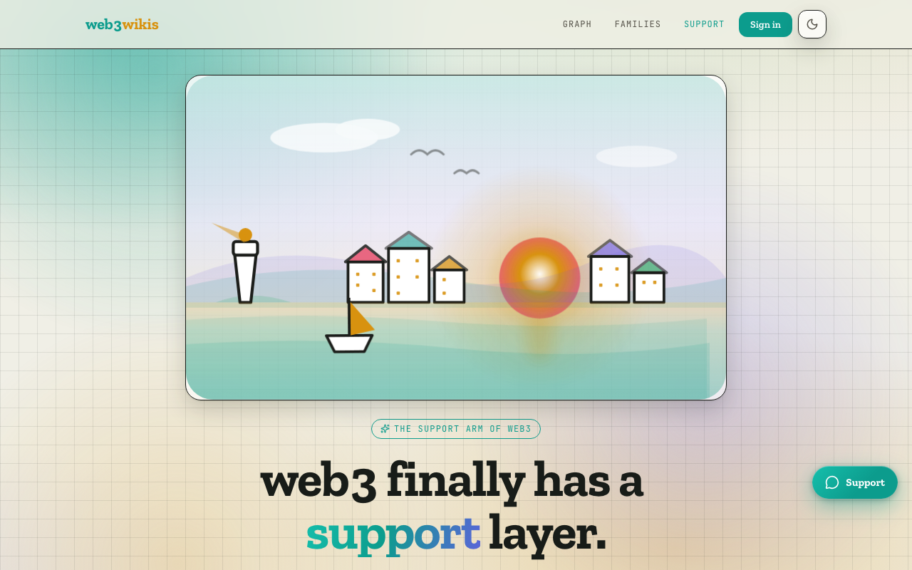 Web3 Wikis screenshot