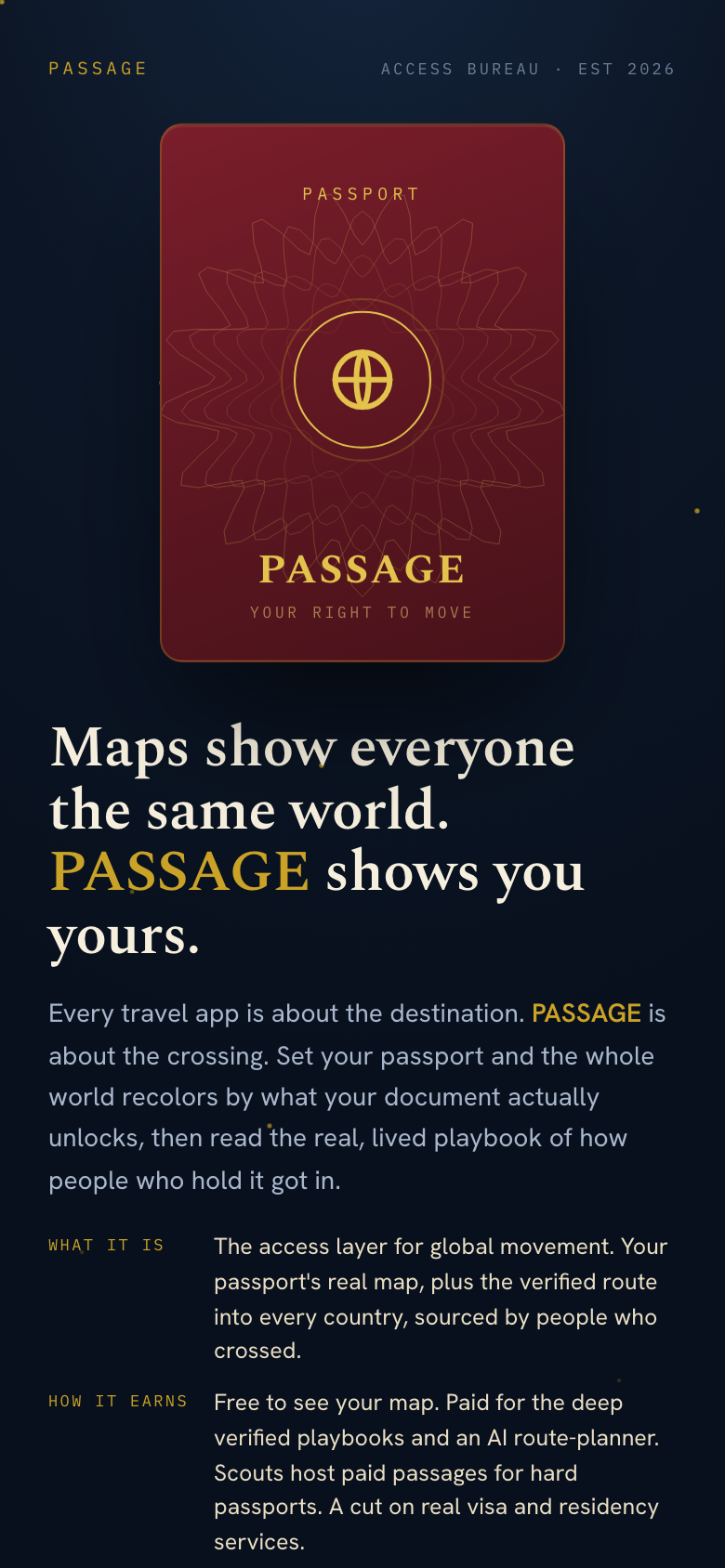 PASSAGE